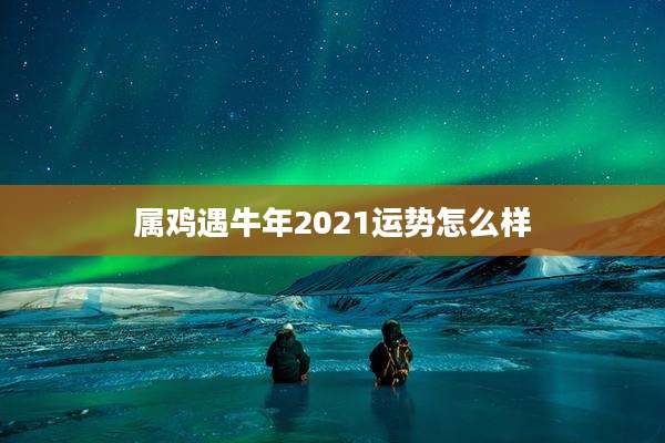 属鸡遇牛年2021运势怎么样