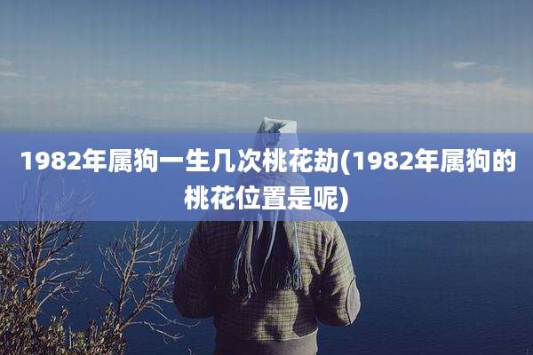 1982年属狗一生几次桃花劫(1982年属狗的桃花位置是呢)