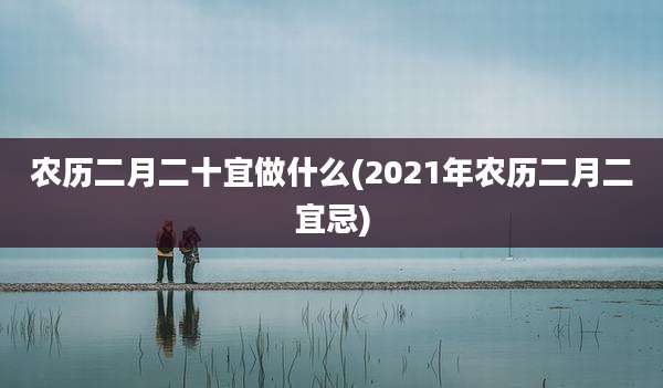 农历二月二十宜做什么(2021年农历二月二宜忌)