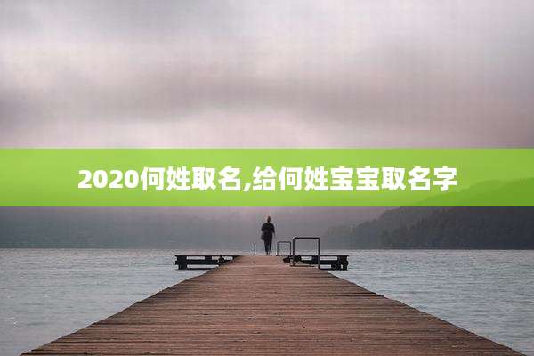 2020何姓取名,给何姓宝宝取名字