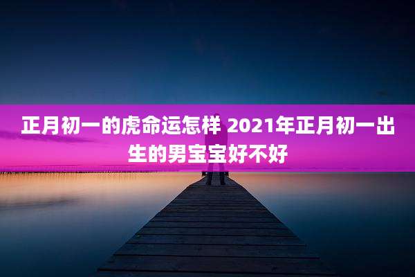 正月初一的虎命运怎样 2021年正月初一出生的男宝宝好不好
