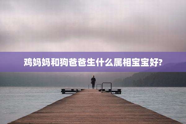 鸡妈妈和狗爸爸生什么属相宝宝好?