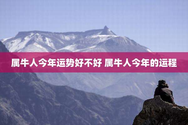 属牛人今年运势好不好 属牛人今年的运程