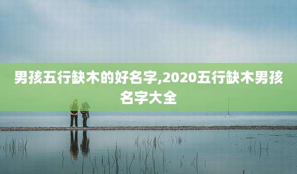 男孩五行缺木的好名字,2020五行缺木男孩名字大全
