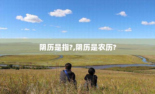 阴历是指?,阴历是农历?