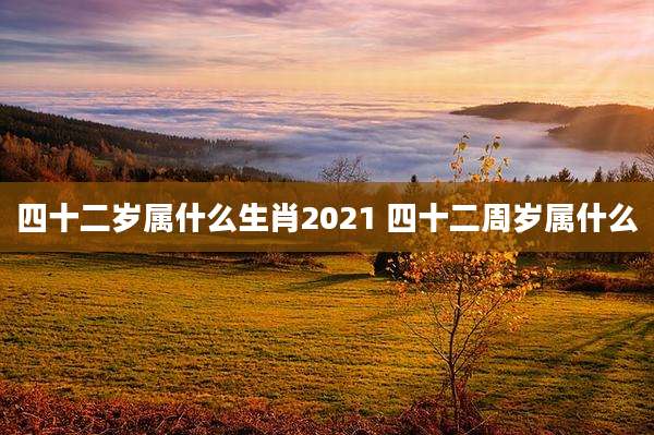 四十二岁属什么生肖2021 四十二周岁属什么
