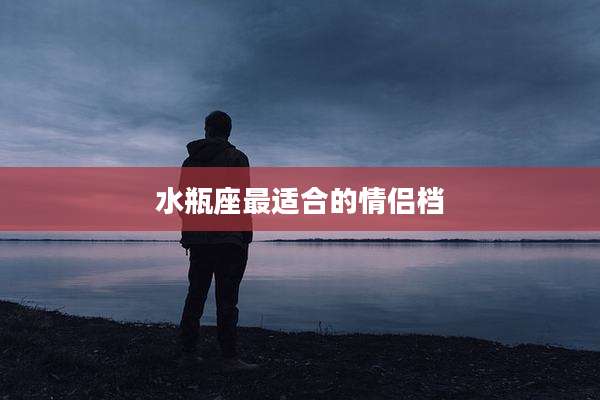 水瓶座最适合的情侣档
