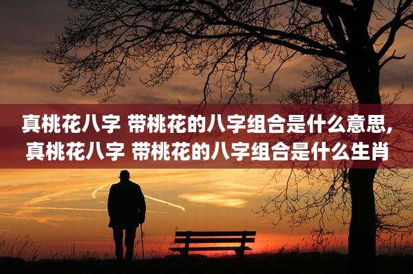 真桃花八字 带桃花的八字组合是什么意思,真桃花八字 带桃花的八字组合是什么生肖