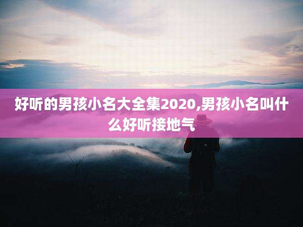 好听的男孩小名大全集2020,男孩小名叫什么好听接地气