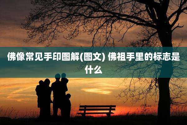 佛像常见手印图解(图文) 佛祖手里的标志是什么