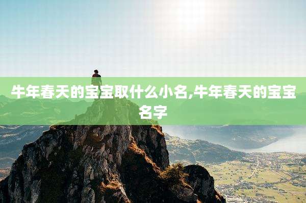 牛年春天的宝宝取什么小名,牛年春天的宝宝名字