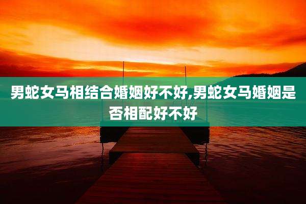 男蛇女马相结合婚姻好不好,男蛇女马婚姻是否相配好不好