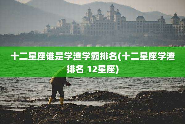 十二星座谁是学渣学霸排名(十二星座学渣排名 12星座)