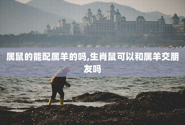 属鼠的能配属羊的吗,生肖鼠可以和属羊交朋友吗
