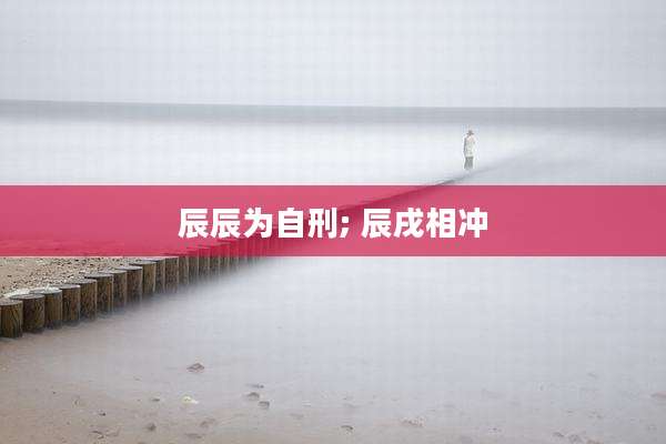 辰辰为自刑; 辰戌相冲