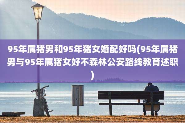 95年属猪男和95年猪女婚配好吗(95年属猪男与95年属猪女好不森林公安路线教育述职)