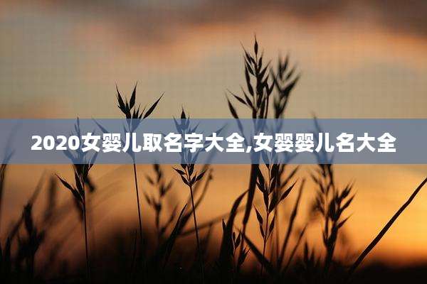2020女婴儿取名字大全,女婴婴儿名大全