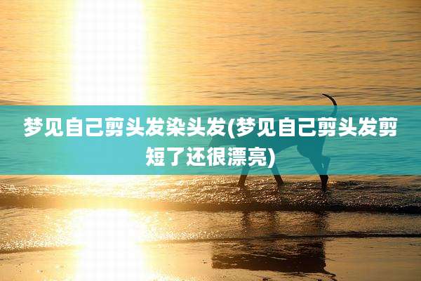 梦见自己剪头发染头发(梦见自己剪头发剪短了还很漂亮)