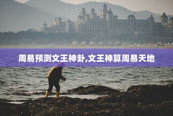 周易预测文王神卦,文王神算周易天地
