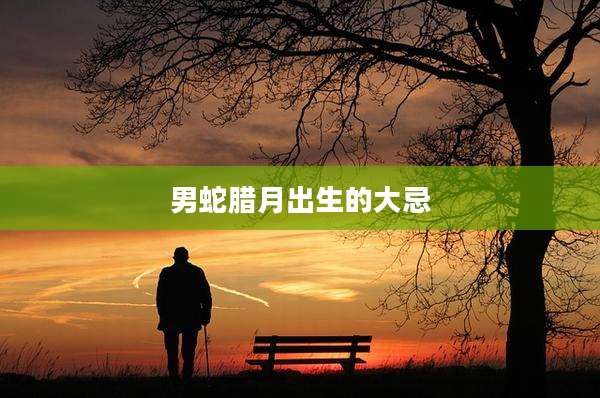 男蛇腊月出生的大忌