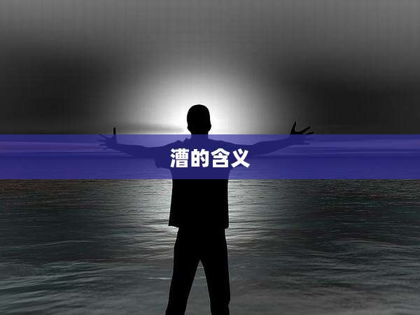 漕的含义