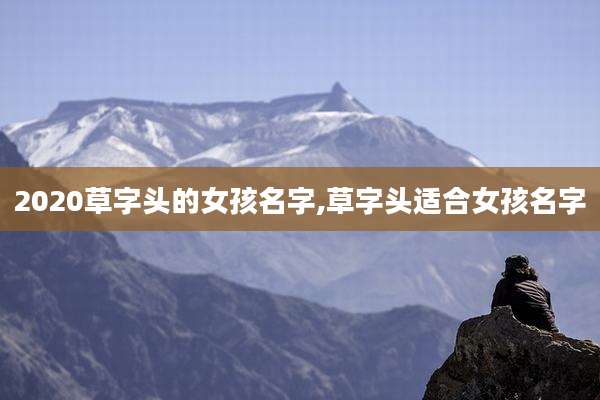 2020草字头的女孩名字,草字头适合女孩名字