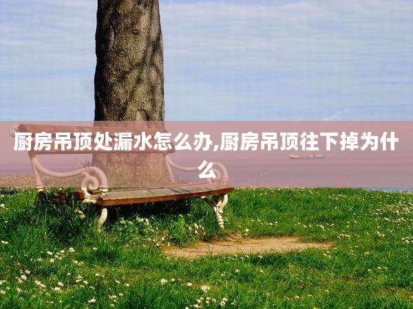 厨房吊顶处漏水怎么办,厨房吊顶往下掉为什么