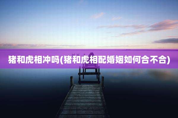 猪和虎相冲吗(猪和虎相配婚姻如何合不合)