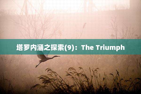 塔罗内涵之探索(9)：The Triumph