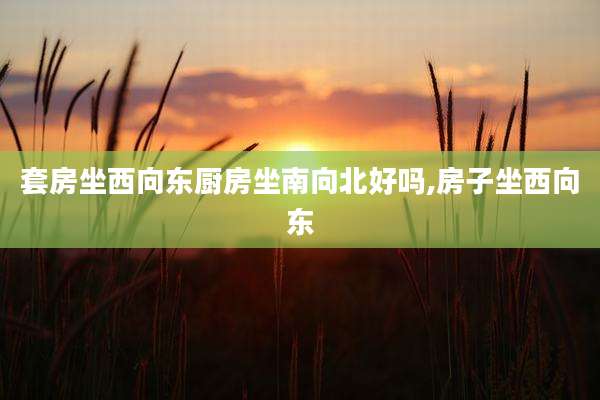 套房坐西向东厨房坐南向北好吗,房子坐西向东