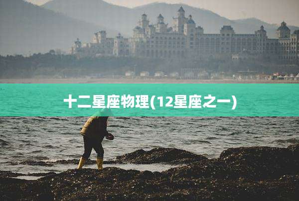 十二星座物理(12星座之一)