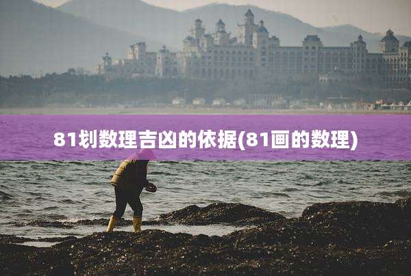 81划数理吉凶的依据(81画的数理)