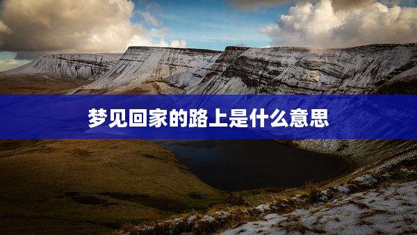 梦见回家的路上是什么意思