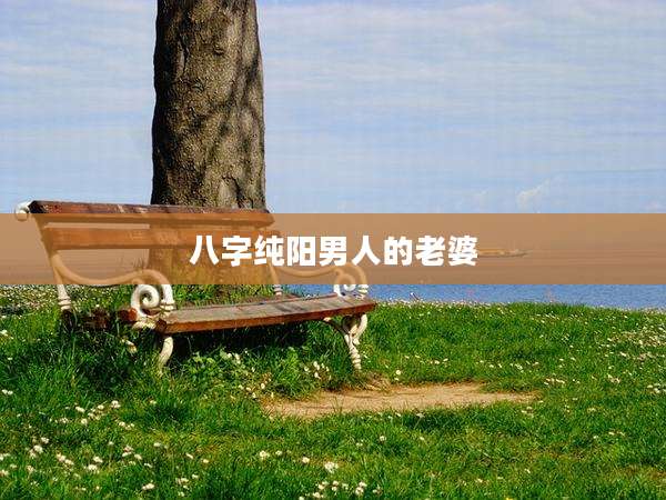 八字纯阳男人的老婆