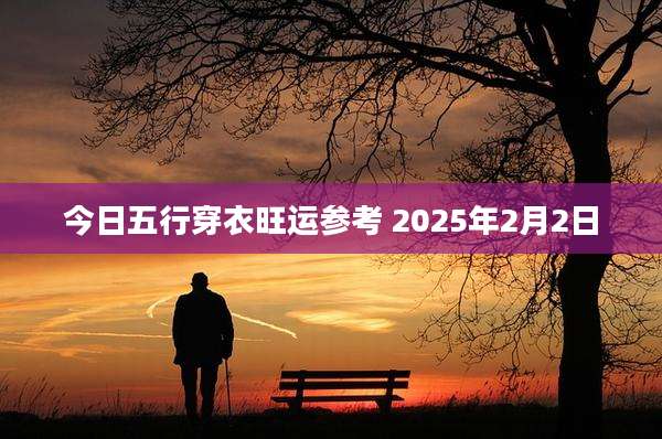 今日五行穿衣旺运参考 2025年2月2日