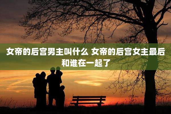 女帝的后宫男主叫什么 女帝的后宫女主最后和谁在一起了