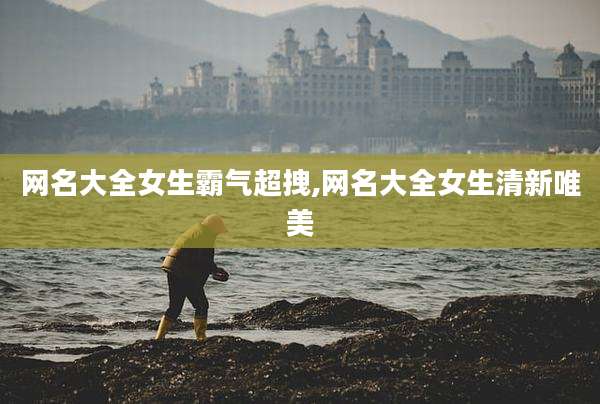 网名大全女生霸气超拽,网名大全女生清新唯美