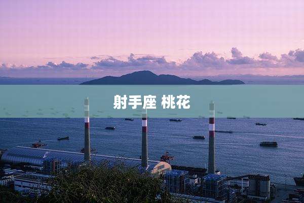 射手座 桃花