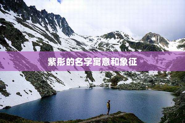紫彤的名字寓意和象征