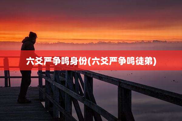 六爻严争鸣身份(六爻严争鸣徒弟)