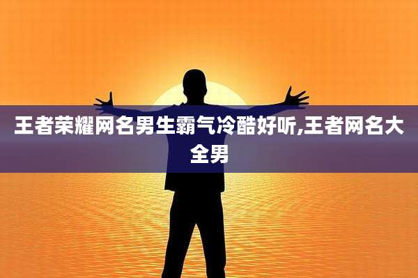 王者荣耀网名男生霸气冷酷好听,王者网名大全男