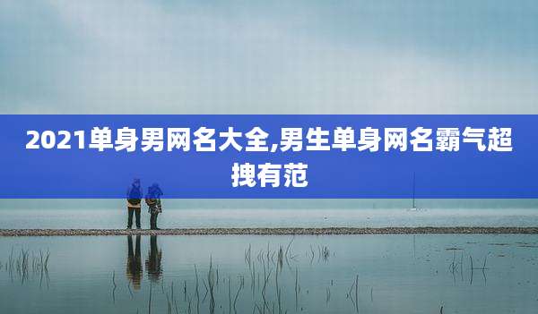 2021单身男网名大全,男生单身网名霸气超拽有范