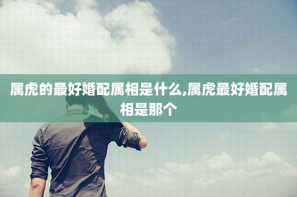 属虎的最好婚配属相是什么,属虎最好婚配属相是那个