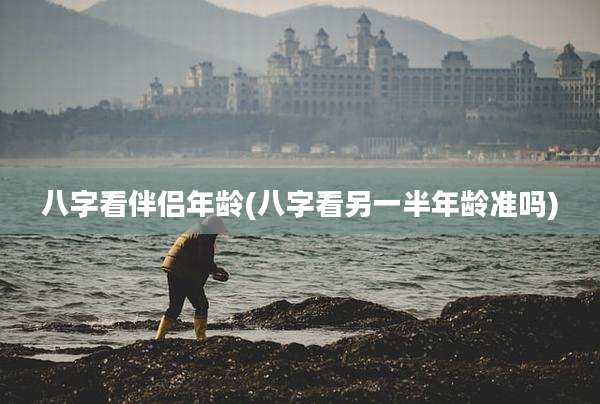 八字看伴侣年龄(八字看另一半年龄准吗)