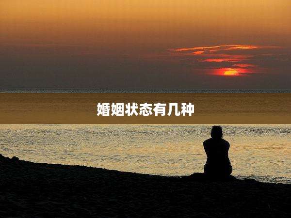 婚姻状态有几种