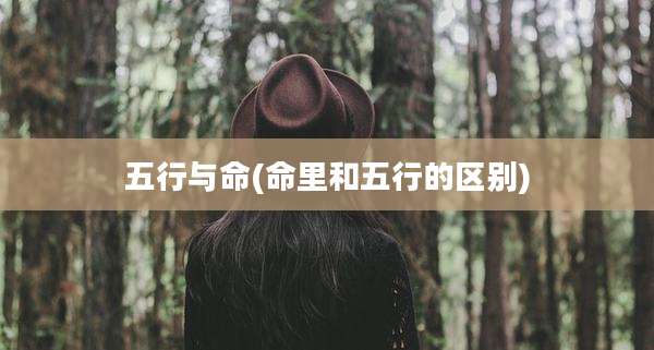 五行与命(命里和五行的区别)