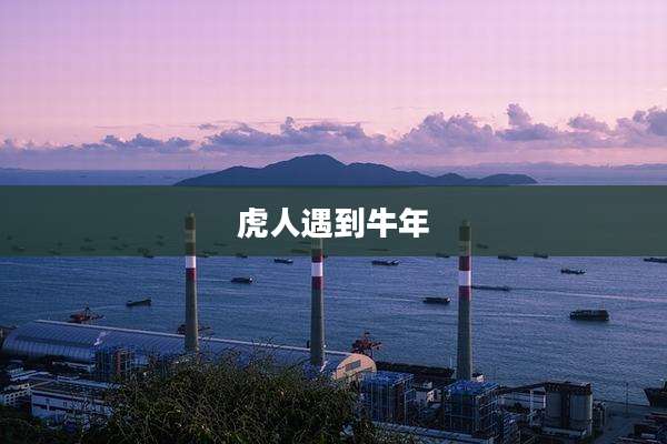 虎人遇到牛年