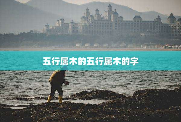 五行属木的五行属木的字