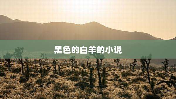 黑色的白羊的小说