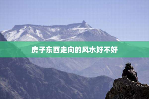 房子东西走向的风水好不好